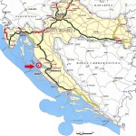 Karta cestovna HR